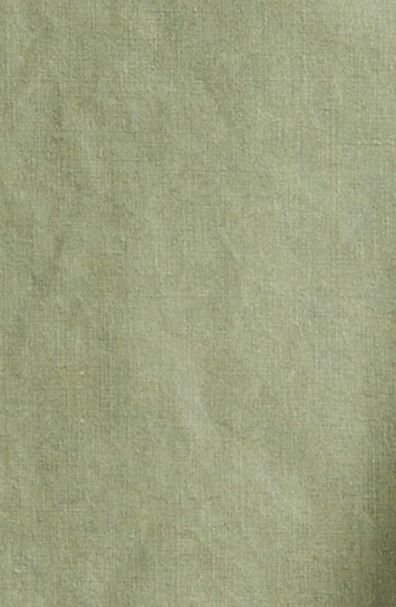 Stone Island Coated Twill Jacket, Alternate, color, Military Green