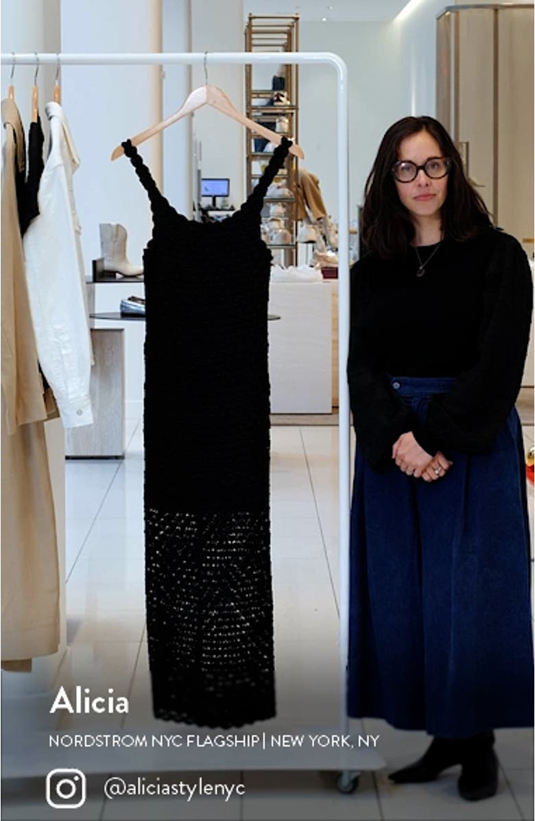 Bray Crochet Maxi Dress, sales video thumbnail