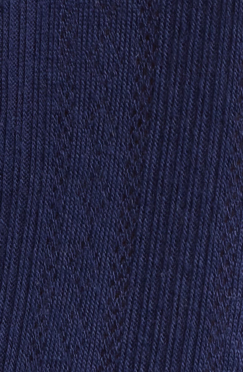 GIBSONLOOK Ava Lace Henley Top, Alternate, color, Evening Blue