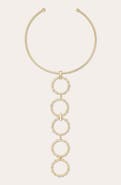 Ramy Brook Chira Five Ring Choker Necklace