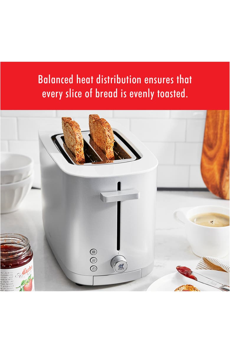 ZWILLING Enfinigy 2-Slot Toaster, Alternate, color, Stainless Steeldnu