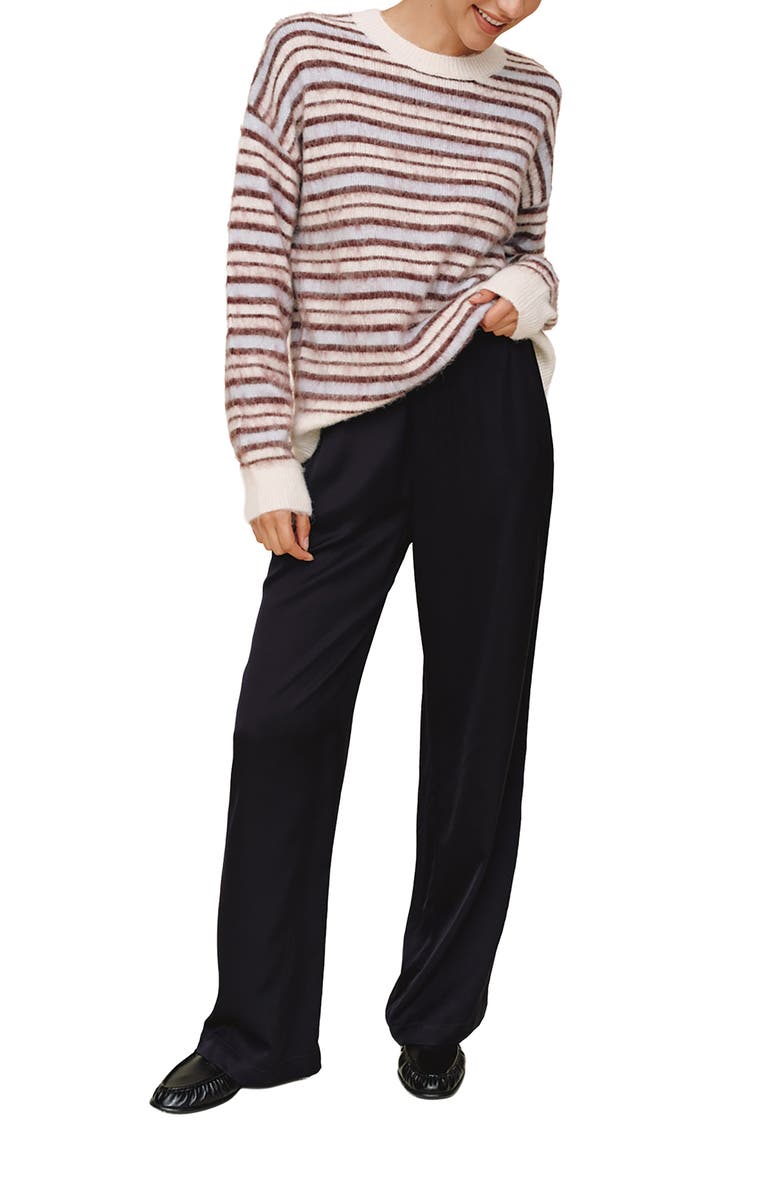 Bella Dahl Stripe Sweater, Alternate, color, 