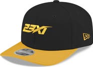 New Era Men's New Era Black/Yellow 23XI Racing 9FIFTY Snapback Hat