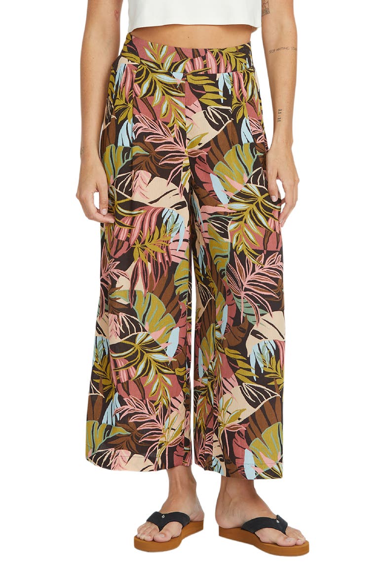 Jungle Luv Wide Leg Pants, Main, color, MULTI