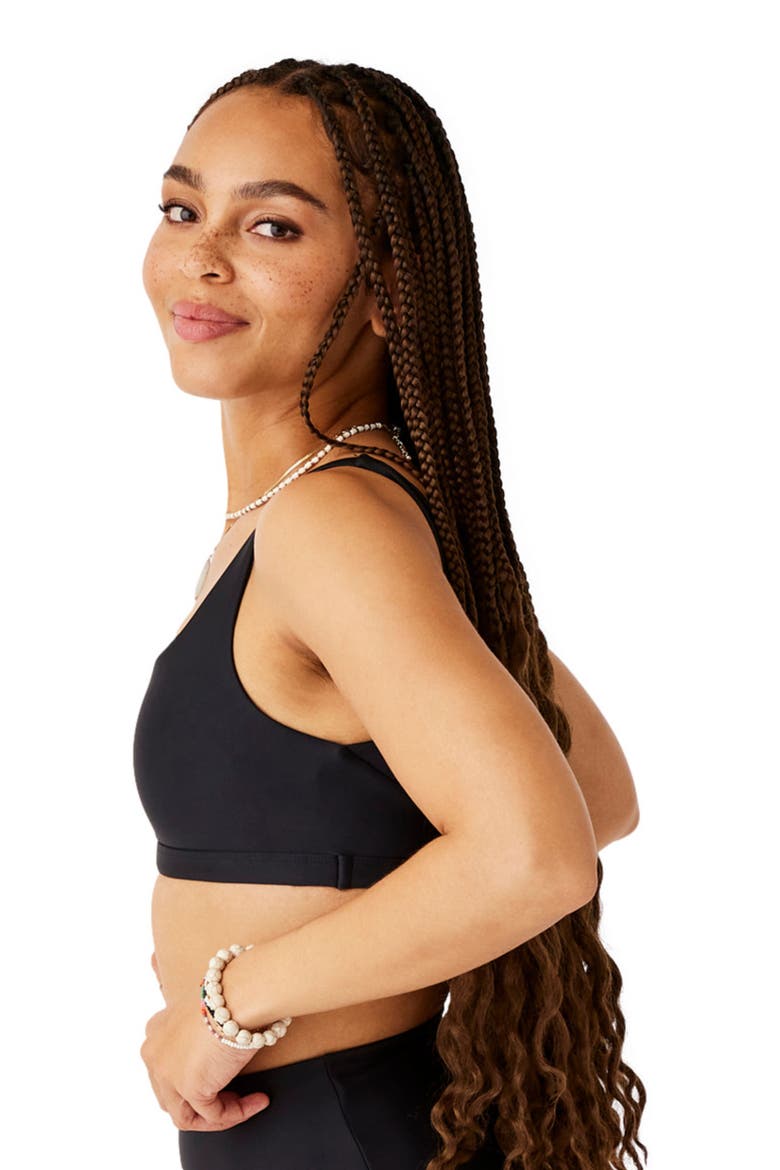 Korbyn Compression Top, Alternate, color, Black