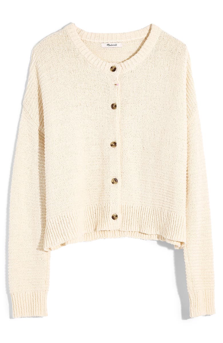 Madewell Deville Cardigan Sweater, Alternate, color, 