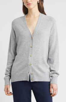 Nordstrom Cashmere V-Neck Cardigan