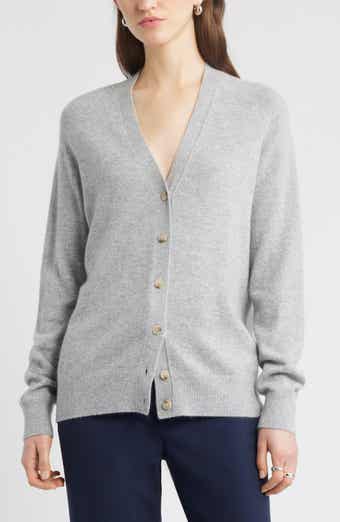 Nordstrom Cashmere V-Neck Cardigan