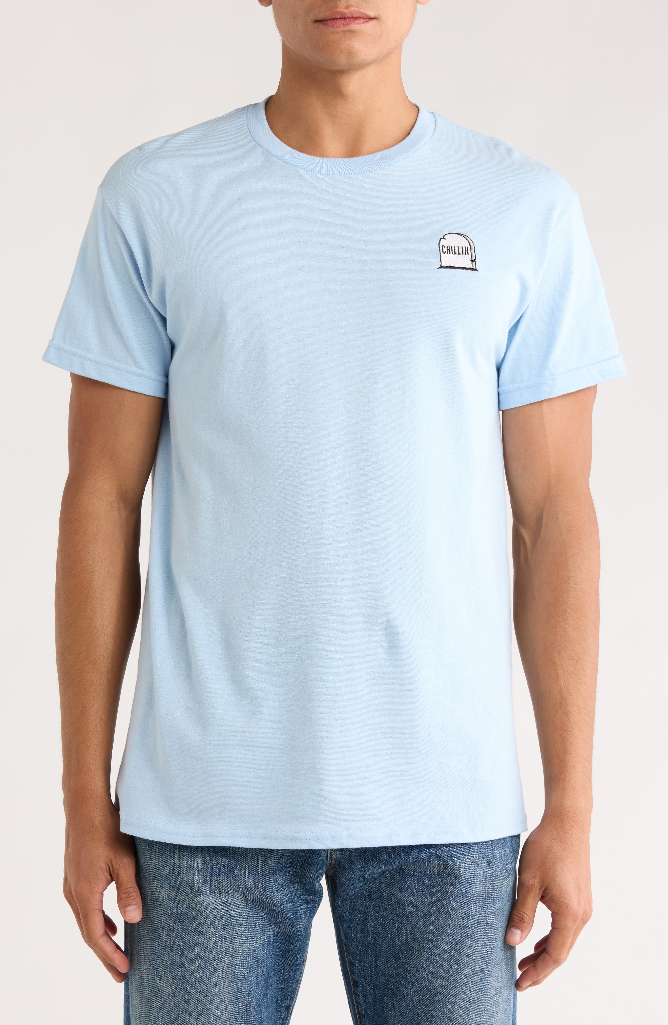 RIOT SOCIETY Grave Chillin' Embroidered T-Shirt