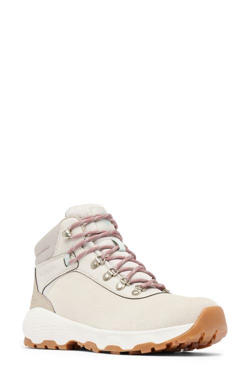 Columbia Newton Wander™ Waterproof Hiking Boot In Cloud Grey/cool Green