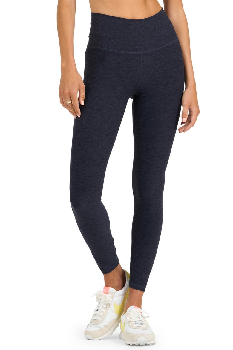Clean Elevation Leggings, Main, color, MIDNIGHT HEATHER