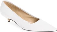 The Row Liisa Leather Kitten Pump