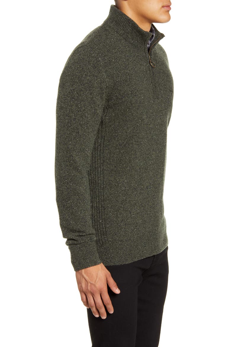 Tisbury Half Zip Pullover Sweater, Alternate, color, DK SEAWEED
