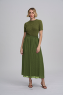 ELLE Collection Moss Yarn Shell