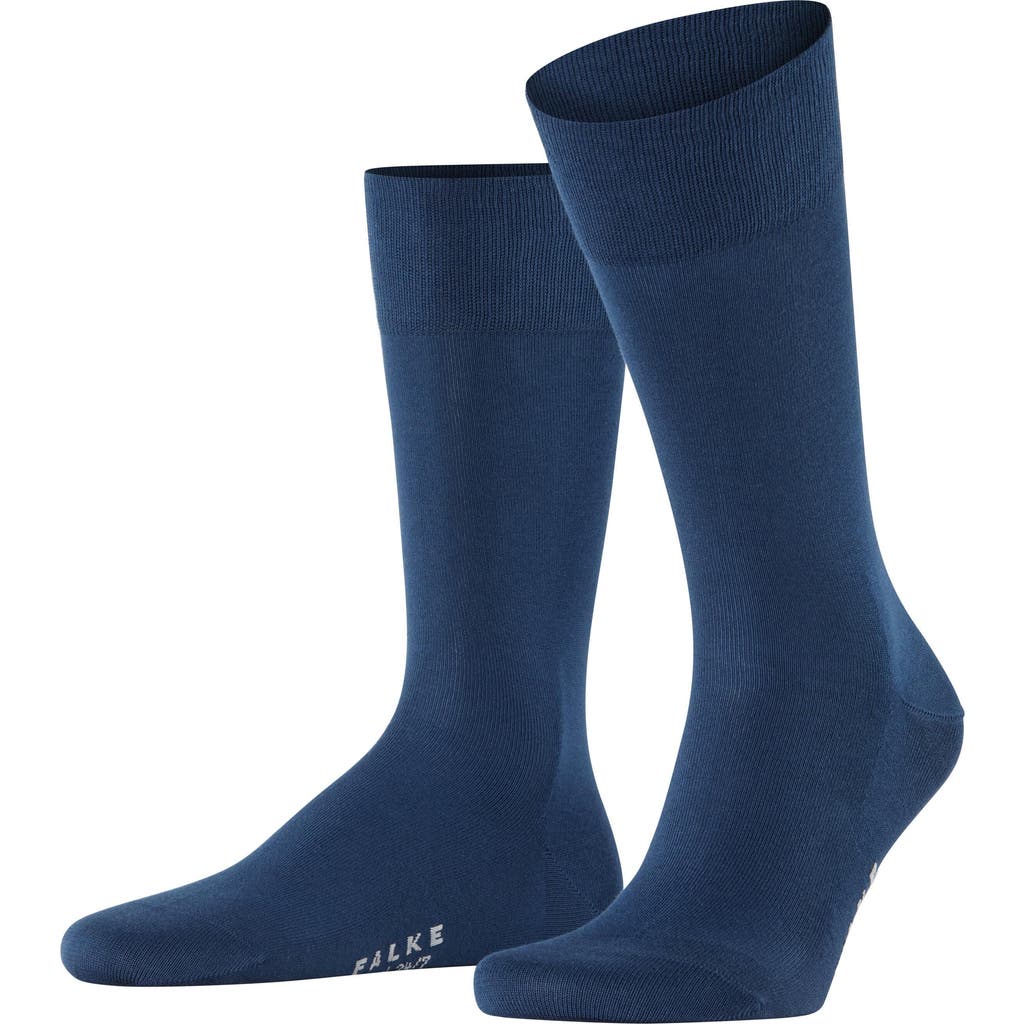 Falke Cool 24/7 Cooling Dress Socks In Blue