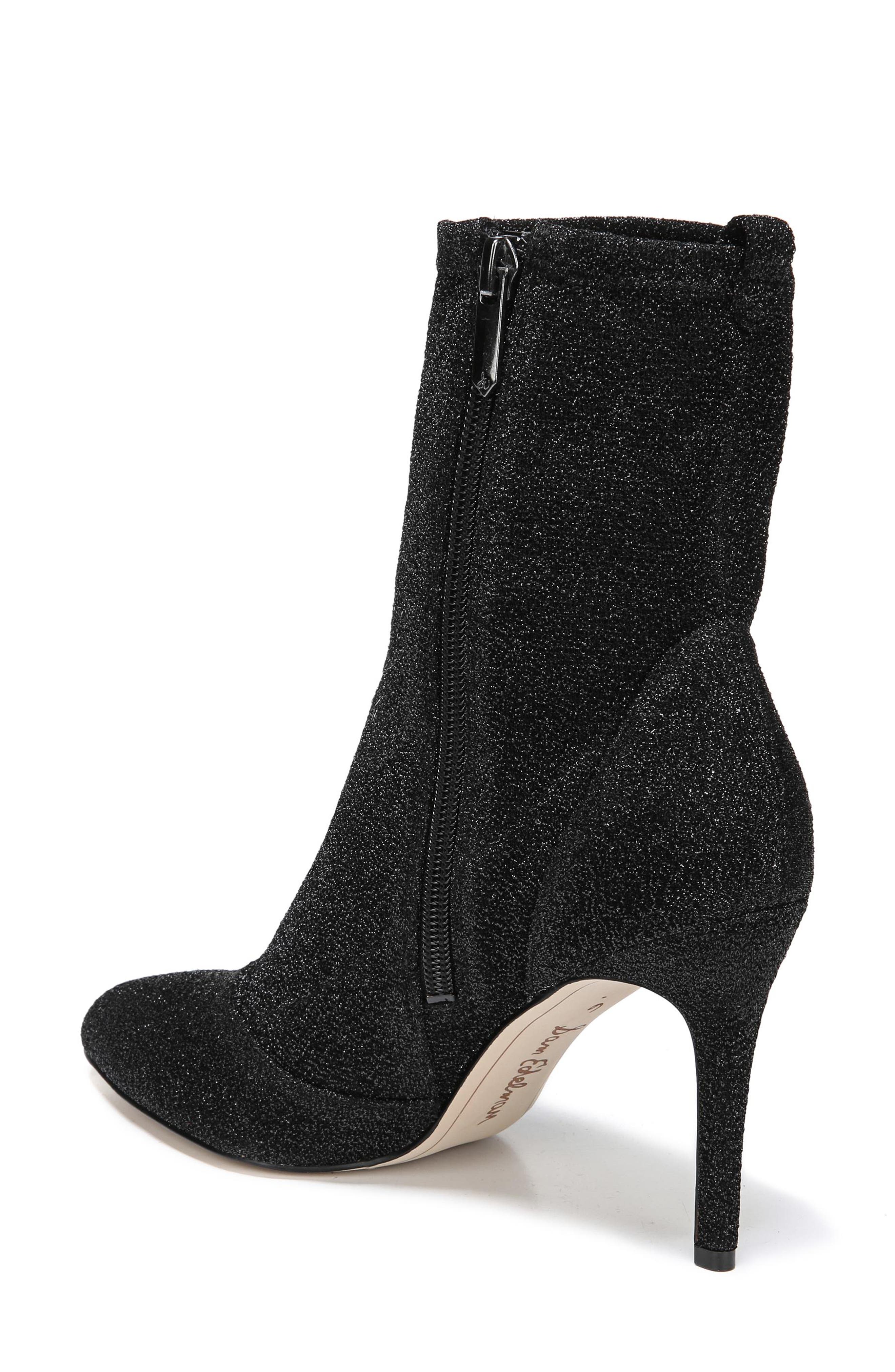 Olson Bootie, Alternate, color, BLACK FABRIC