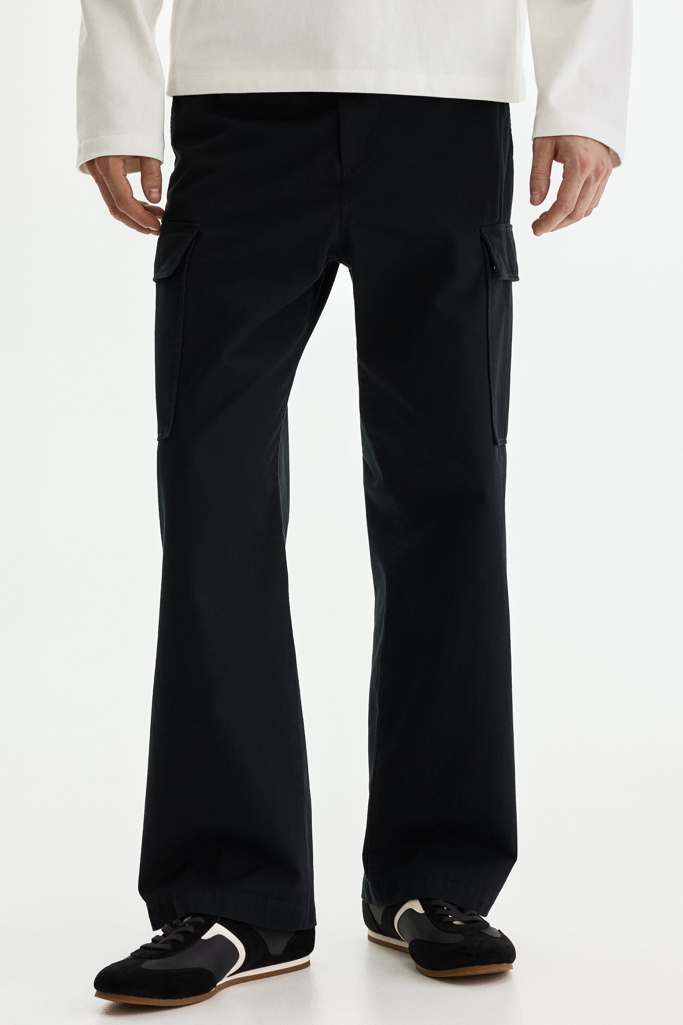 Relaxed-fit cotton cargo pants - image 2
