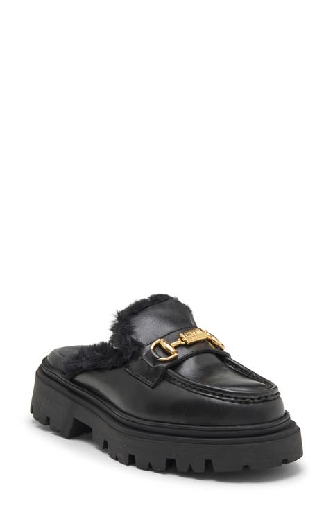 Cortina Open Back Loafer Mule