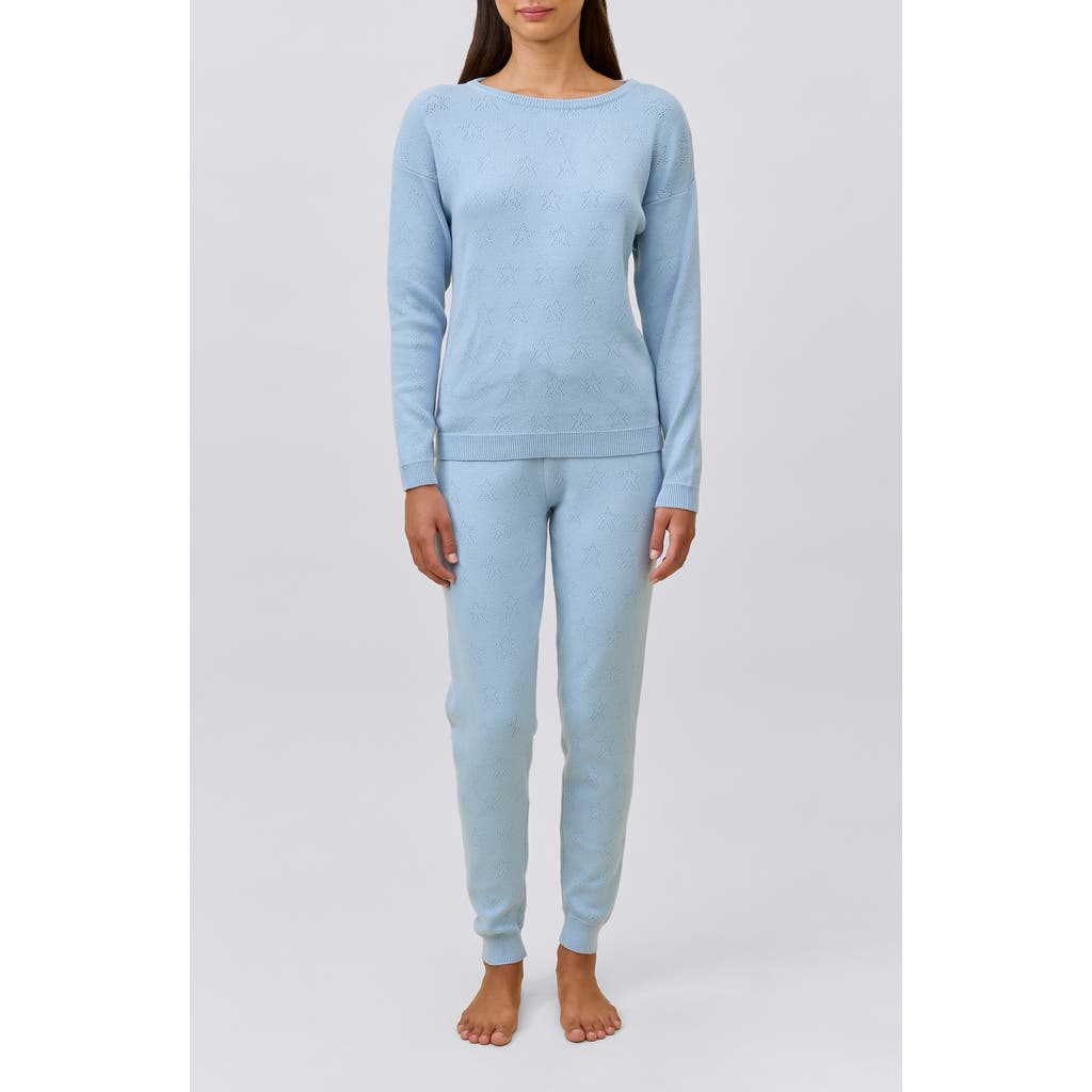 Papinelle Pointelle Pajamas In Blue