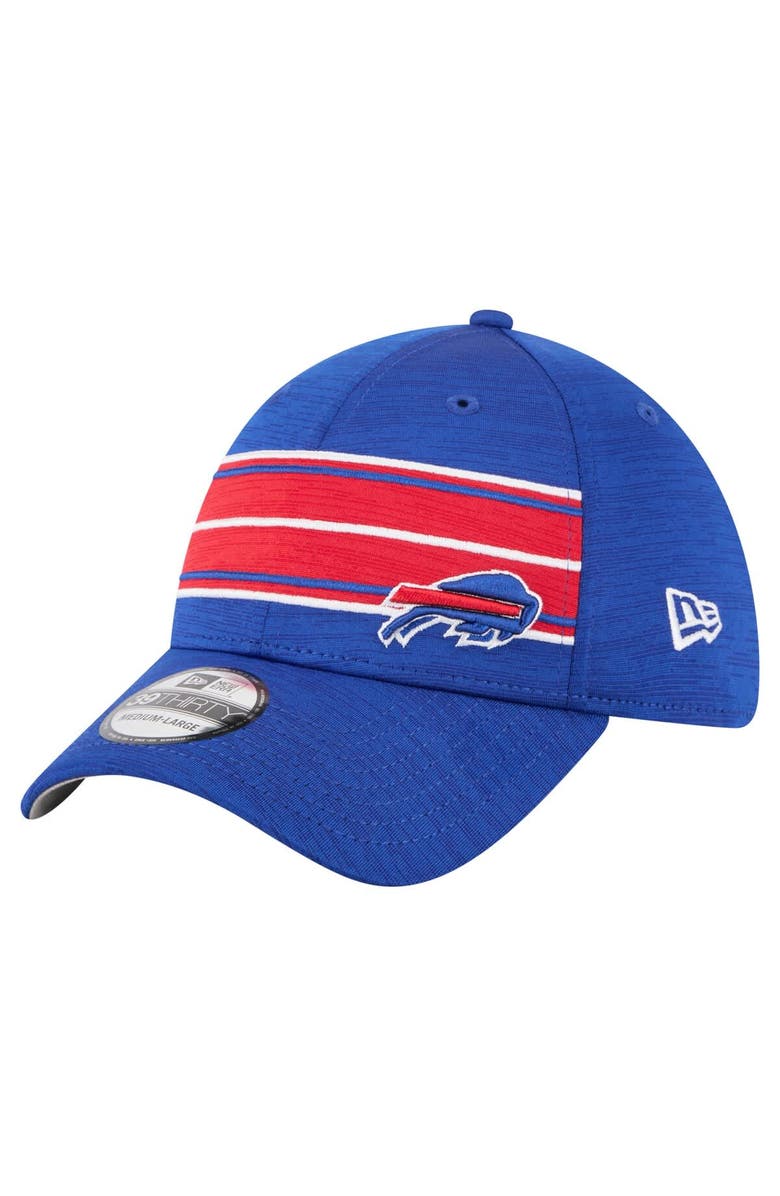 New Era Men's New Era Royal Buffalo Bills Stripes 39THIRTY Flex Hat, Alternate, color, Royal