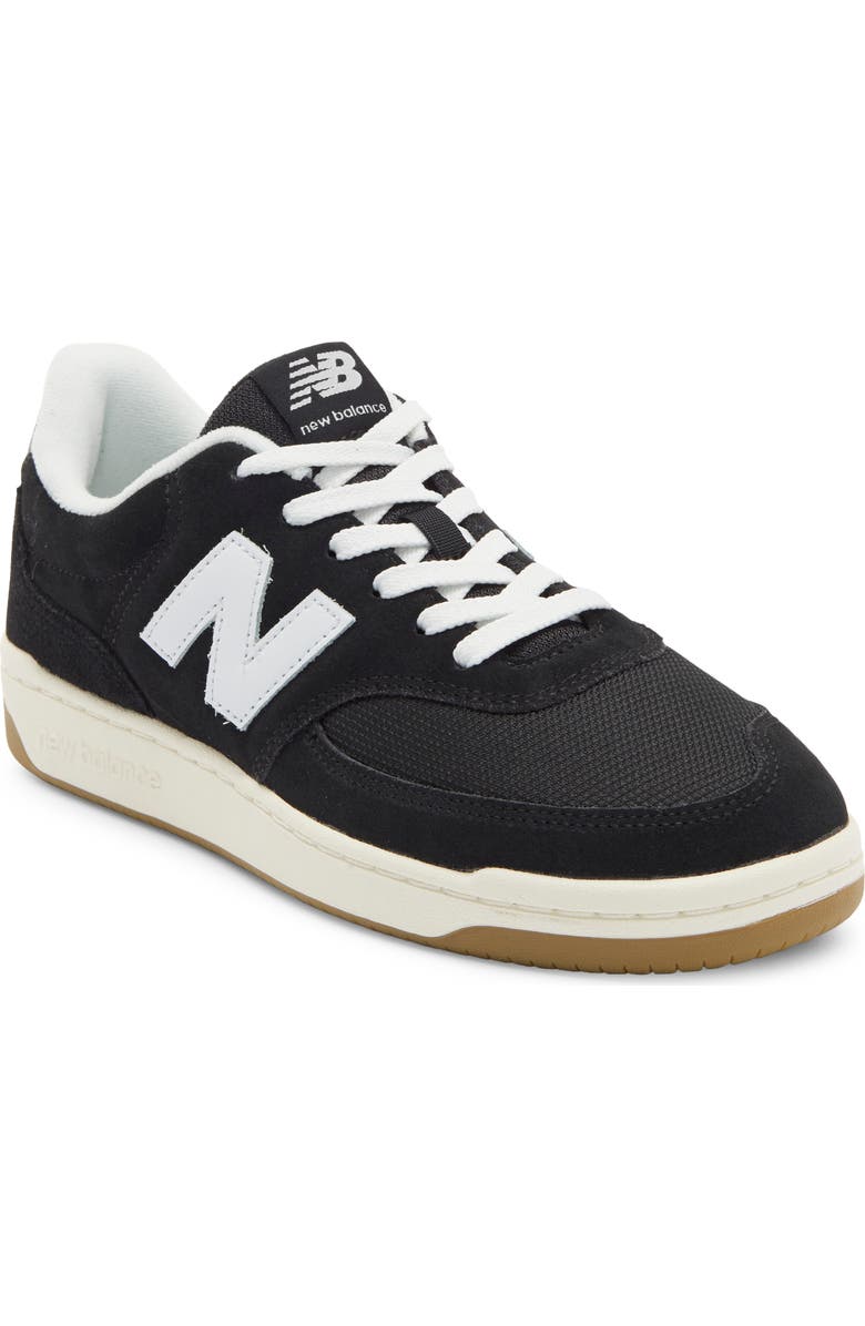 New Balance 080 Sneaker, Main, color, Black/ Nb 103 White