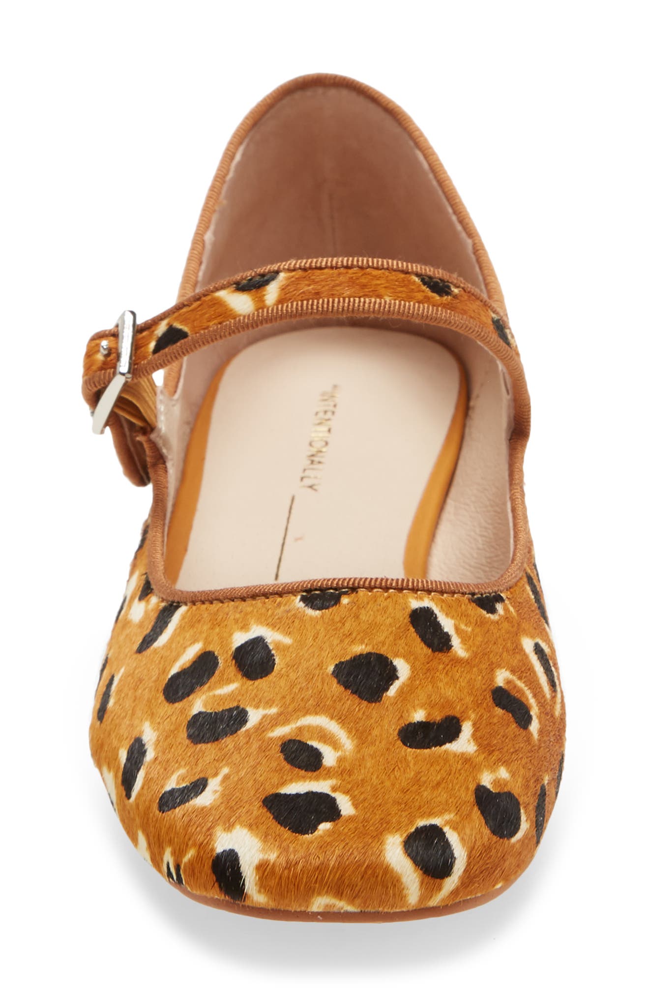 INTENTIONALLY BLANK Kemp Genuine Calf Hair Mary Jane Flat, Alternate, color, 