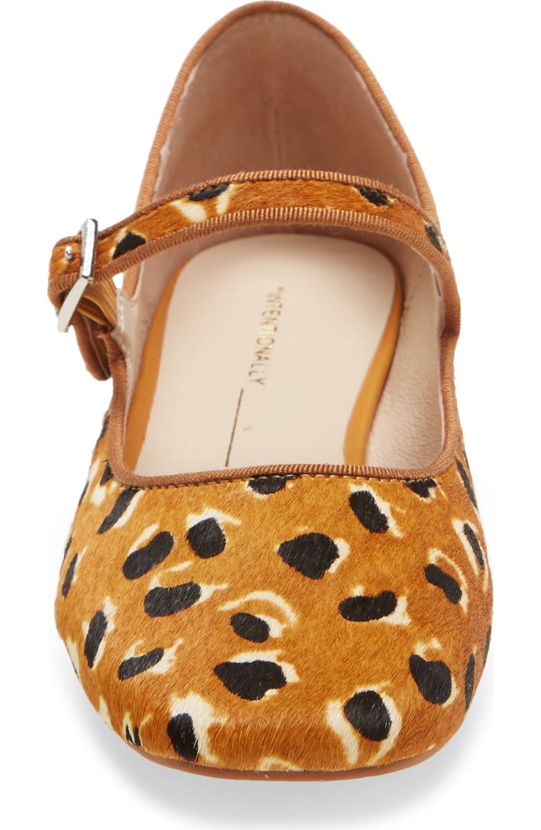 INTENTIONALLY BLANK Kemp Genuine Calf Hair Mary Jane Flat, Alternate, color,