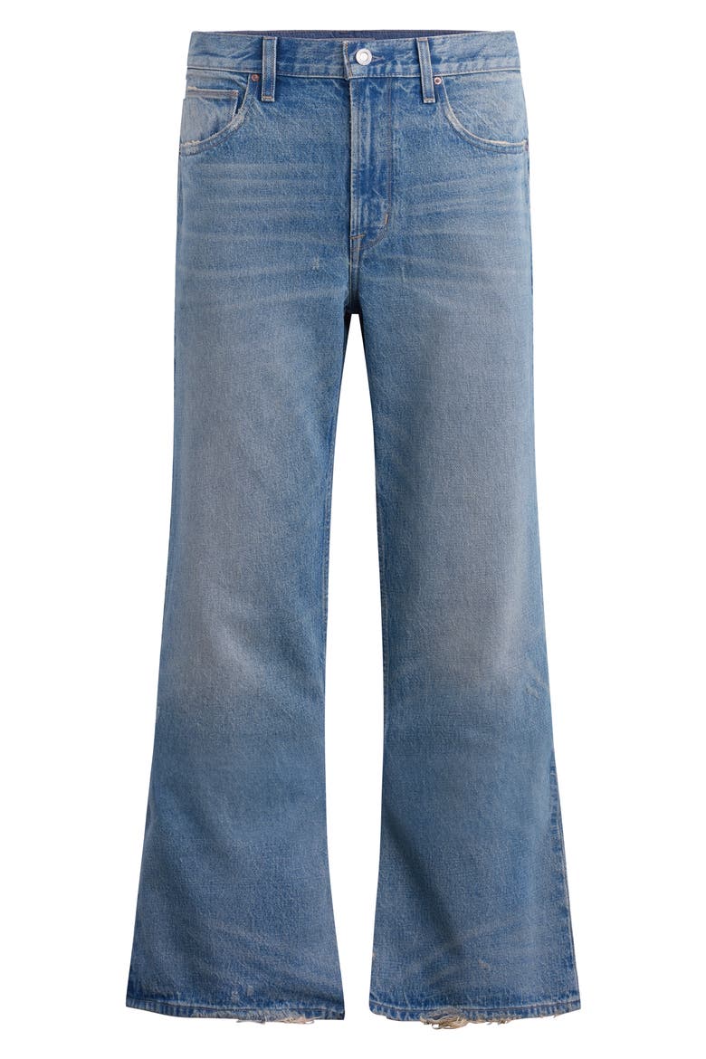 Hendrix Flare Leg Jeans, Alternate, color, BENSON