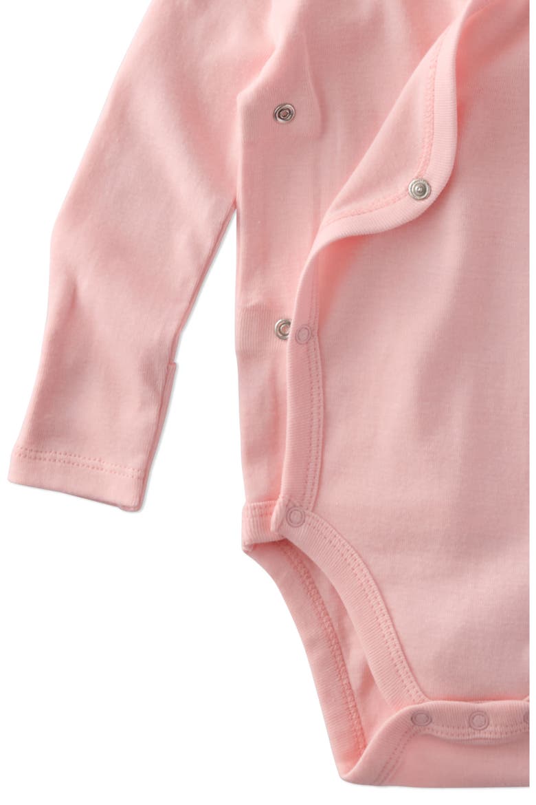 Sterling Side Snap Organic Cotton Assorted 3-Pack Bodysuits, Alternate, color, FLORAL FIELDS CHECK