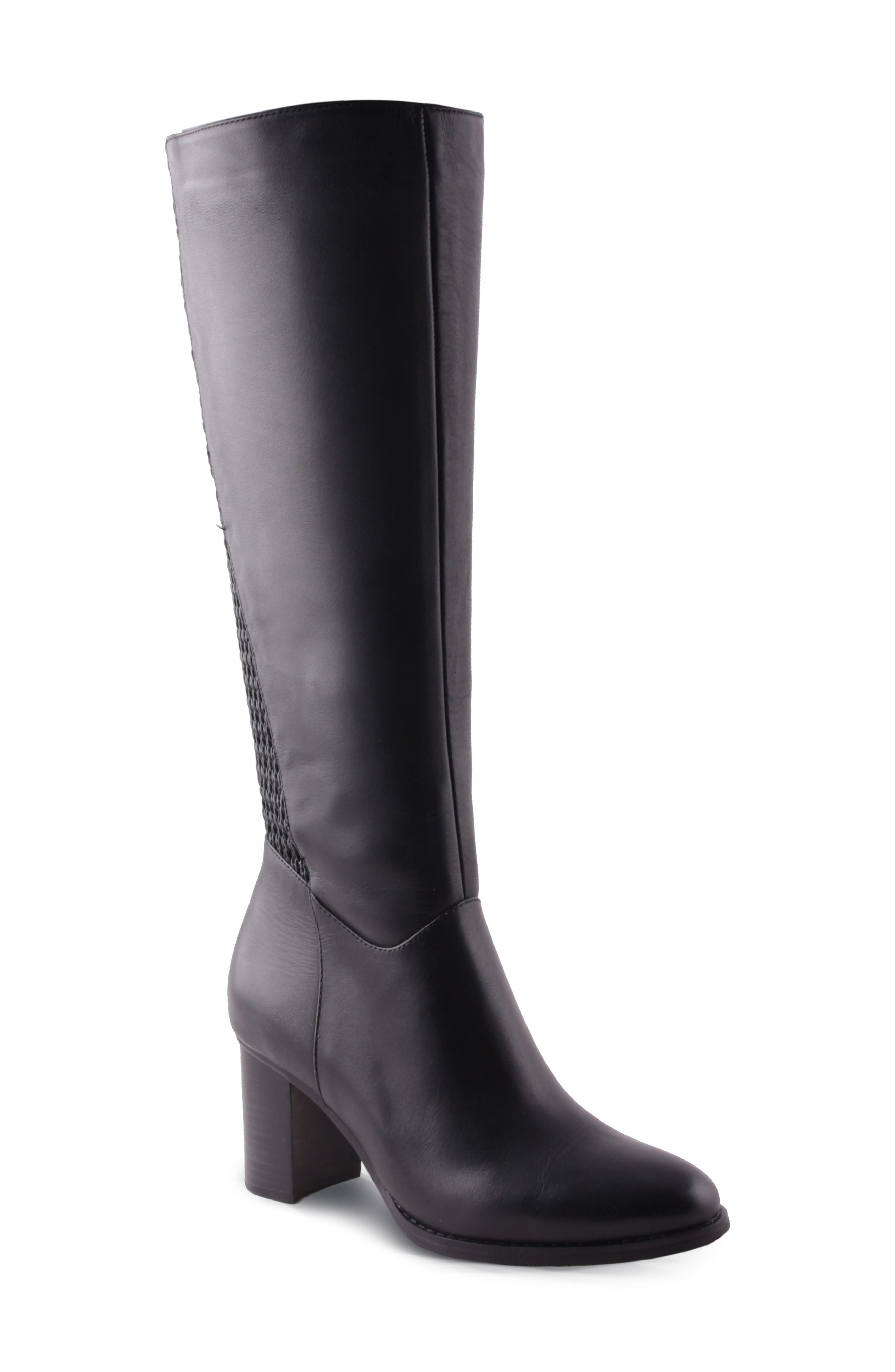 AquaDiva Tessa Water Resistant Knee High Boot, Main, color, 