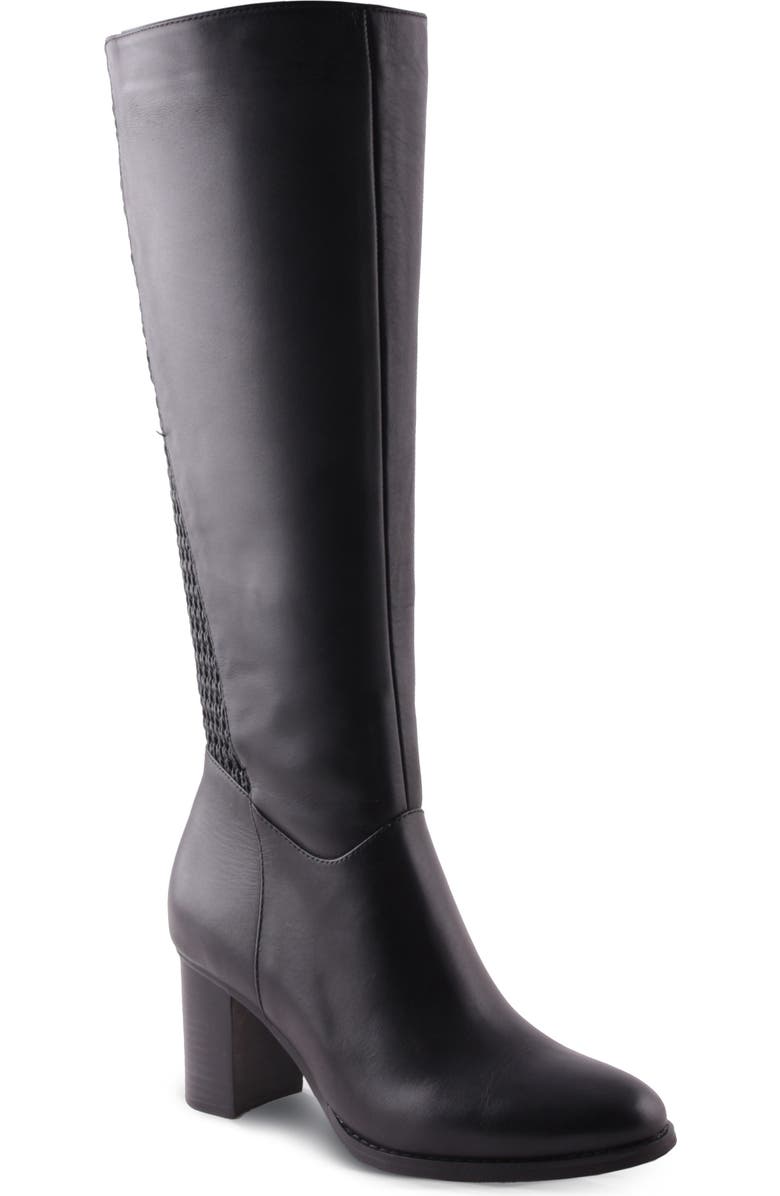 AquaDiva Tessa Water Resistant Knee High Boot, Main, color,