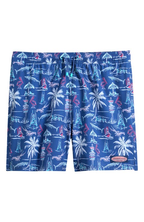 Kids' Chappy Beach Print Swim Trunks (Toddler, Little Kid & Big Kid)