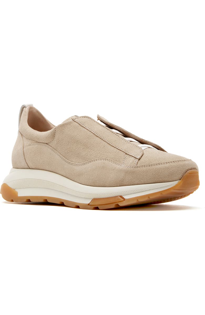 La Canadienne City Dry<sup>™</sup> Waterproof Slip-On Sneaker, Main, color, Champagne Suede