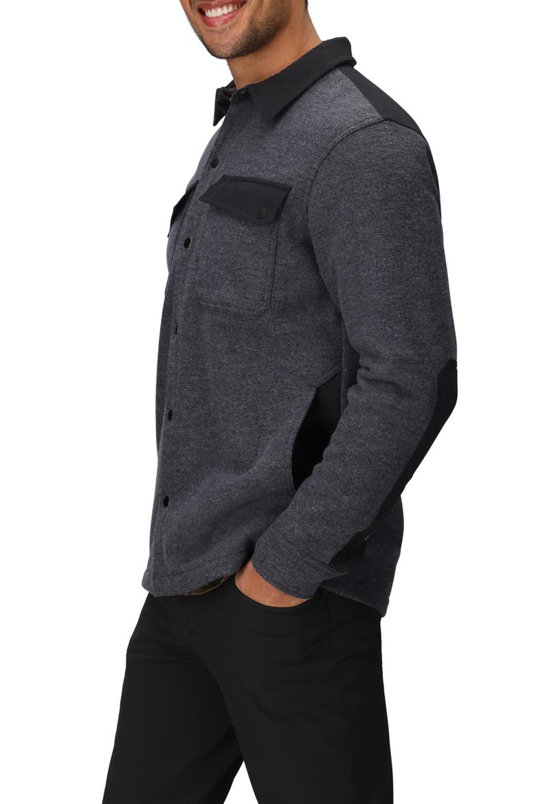 Ranger Shirt Jacket, Alternate, color, ATLANTIC HEATHER