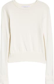 Derek Lam 10 Crosby Alizee Crewneck Cotton & Cashmere Sweater