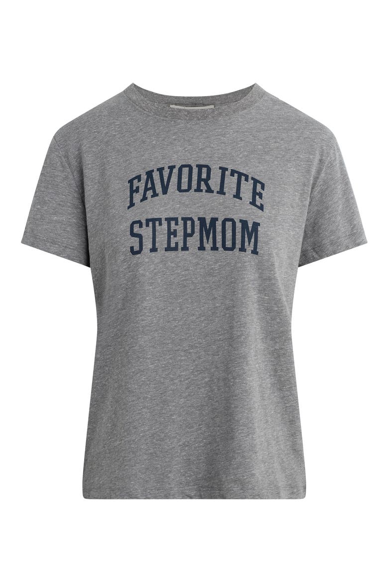 Favorite Step Mom T-Shirt, Alternate, color, HEATHER GREY W/ NA