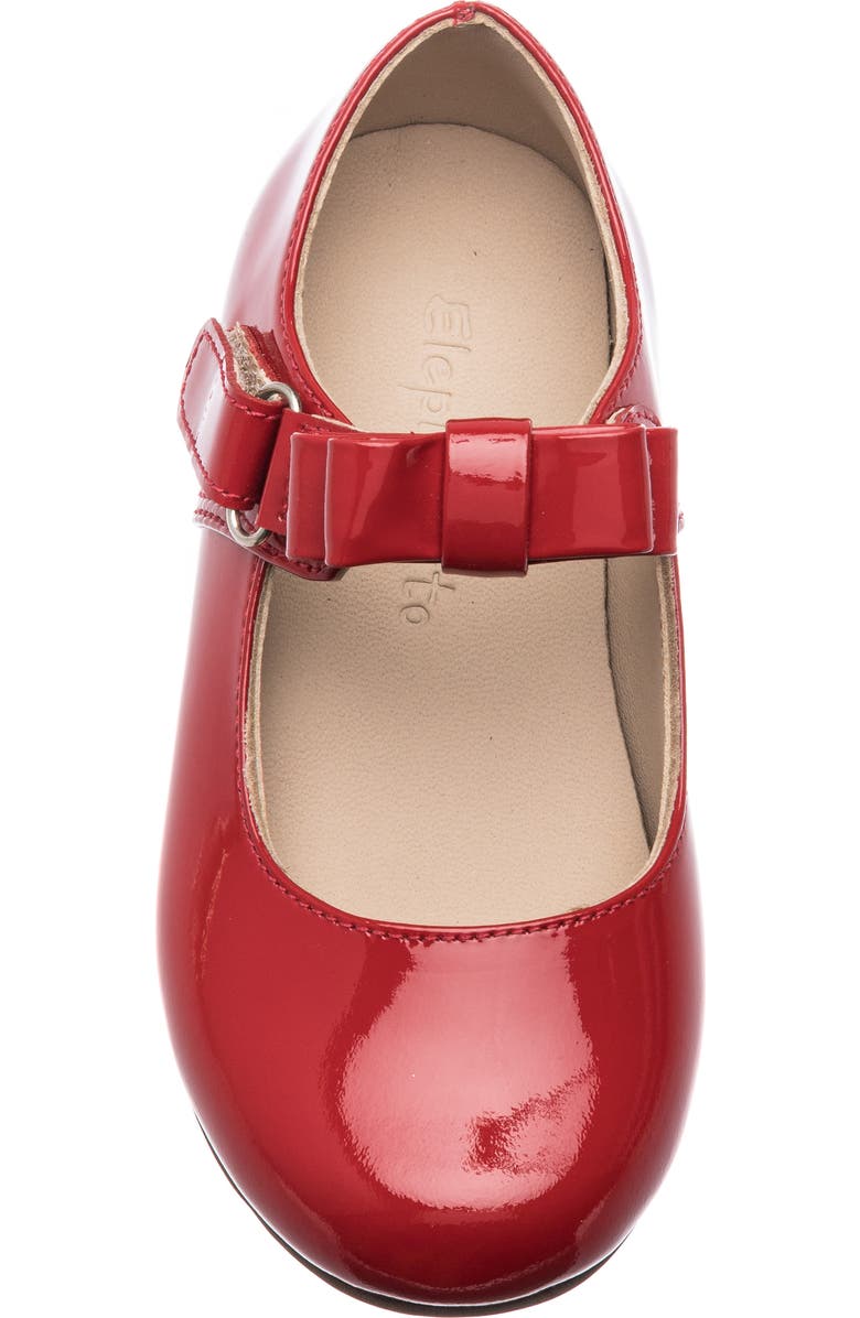 Elephantito Mary Jane, Alternate, color, Patent Red