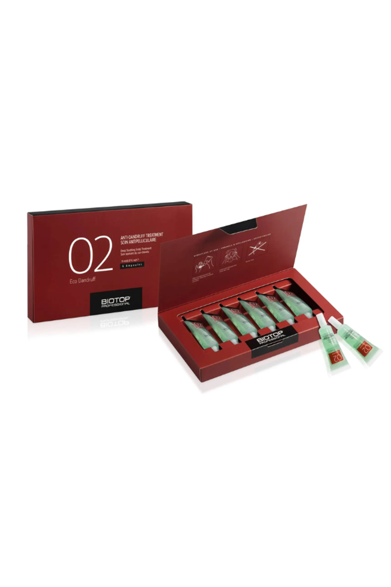02 Eco Dandruff Anti-Dandruff Treatment Ampoules, Alternate, color, Red