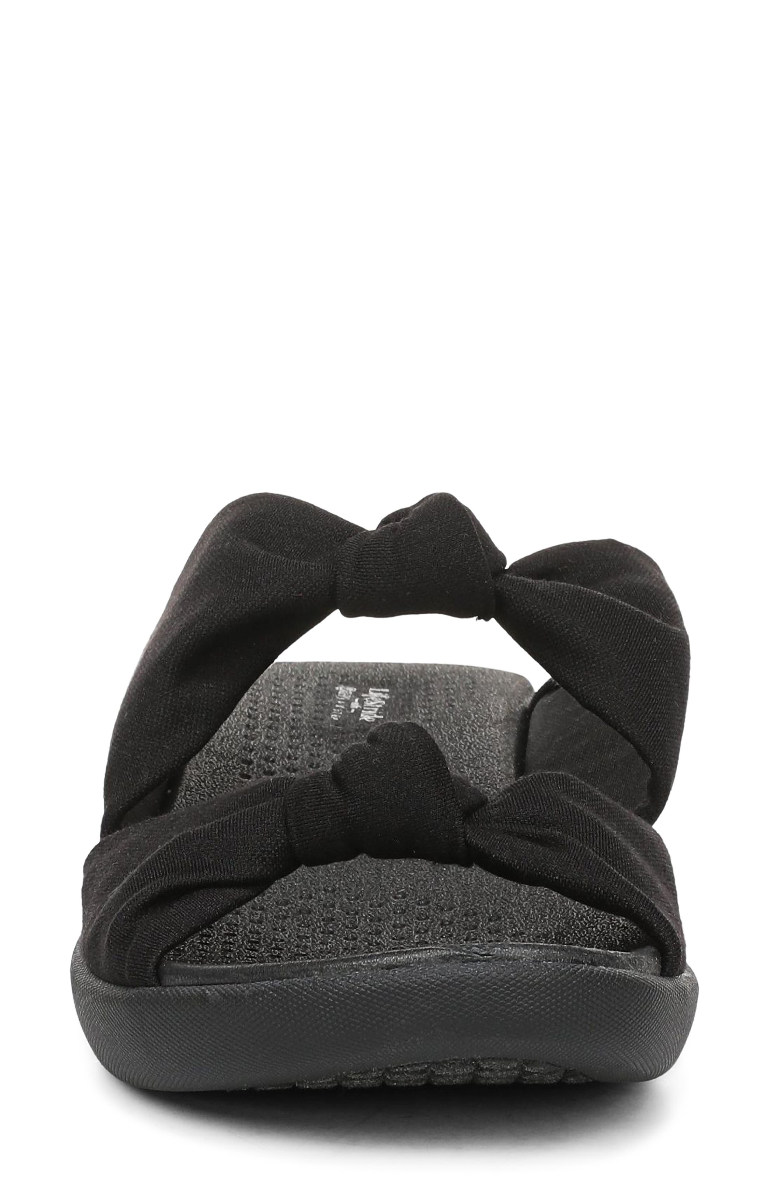 LifeStride Caring Slide Sandal, Alternate, color, Black
