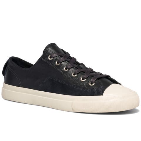 All-American Luxe Low-Top Leather & Suede Sneaker