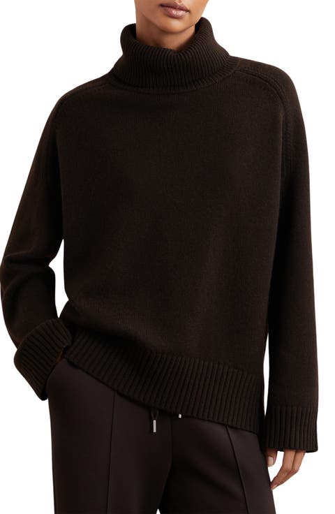 Brooklyn Wool & Cashmere Turtleneck Sweater