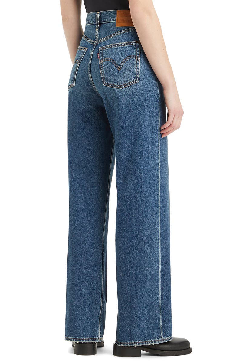Ribcage High Waist Wide Leg Jeans