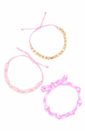 Set of 3 Assorted Slider Bracelets