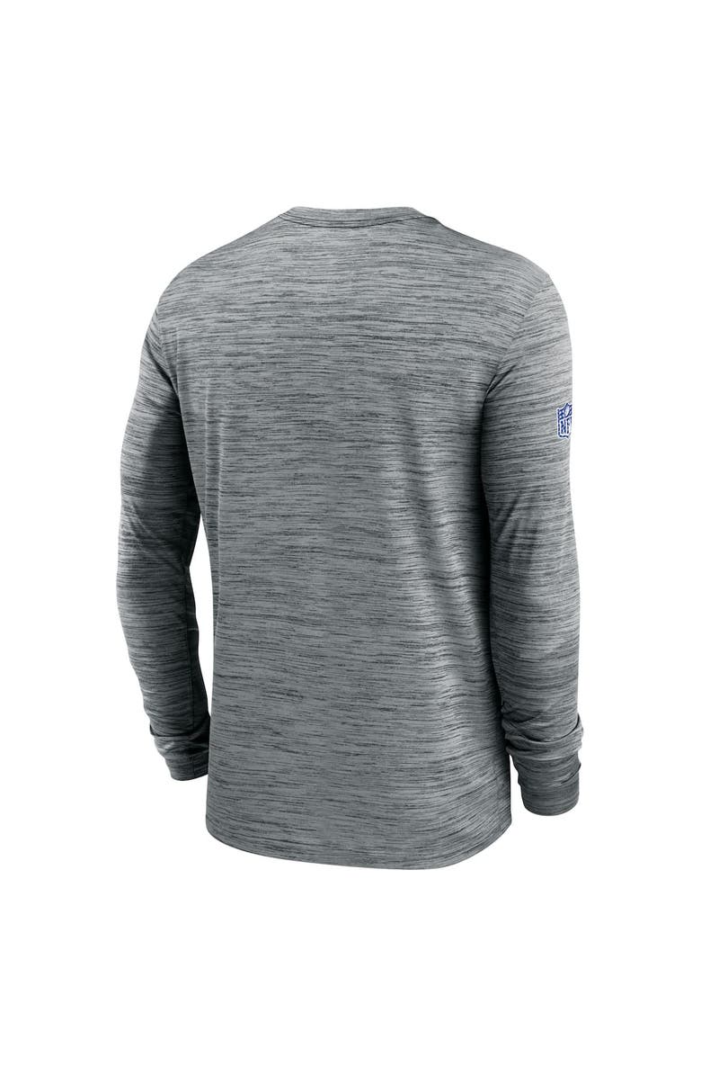 Nike Men's Nike Gray Buffalo Bills 2024 Sideline Velocity Performance Long Sleeve T-Shirt, Alternate, color, Gray