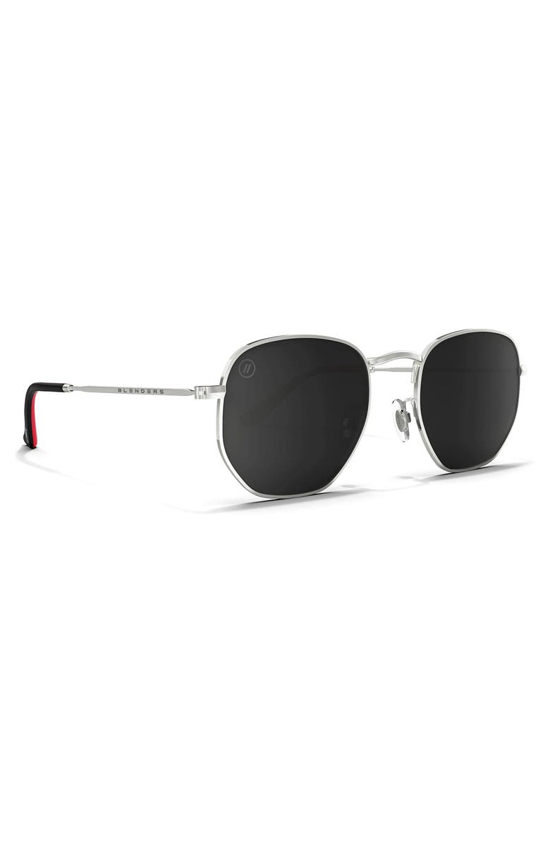 Blenders Eyewear Hexagram 50mm Polarized Aviator Sunglasses, Alternate, color, Alana Springsteen