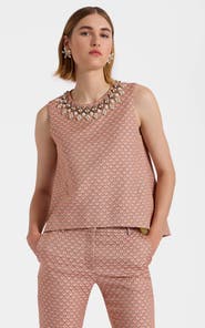 La DoubleJ La Scala Top Embroidered