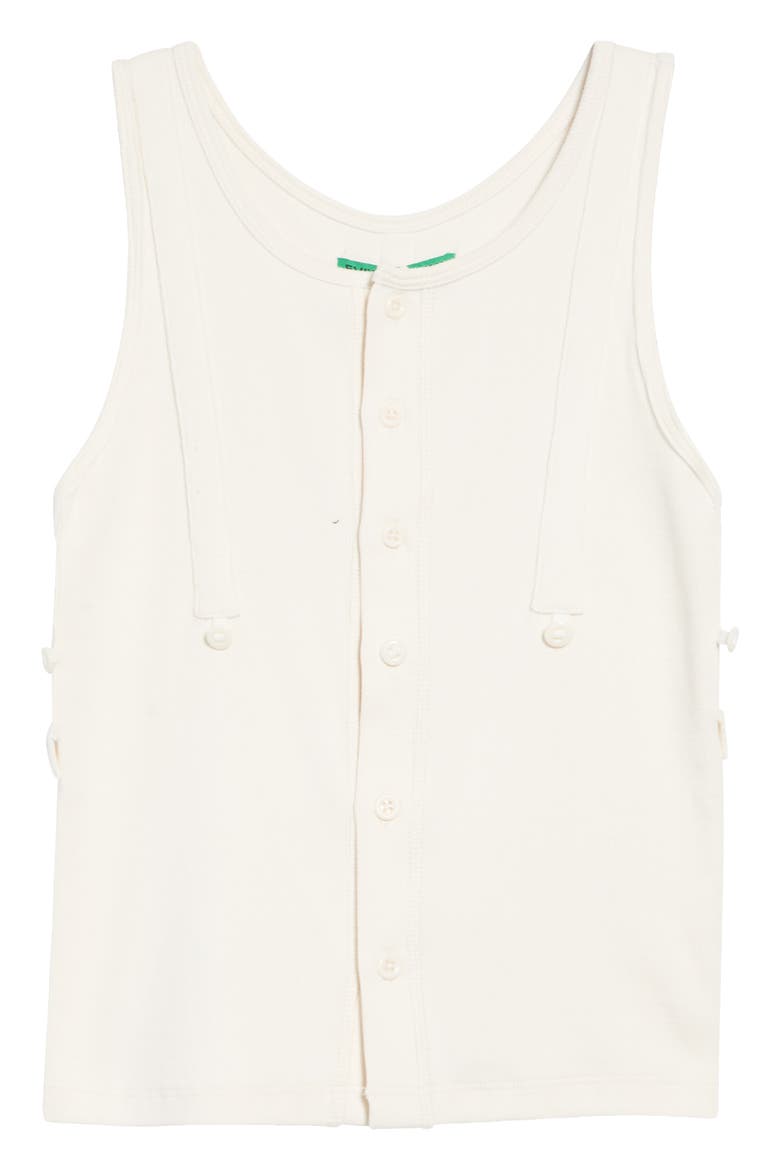 Willow 1890 Ribbed Cotton Tank, Alternate, color, IVORY