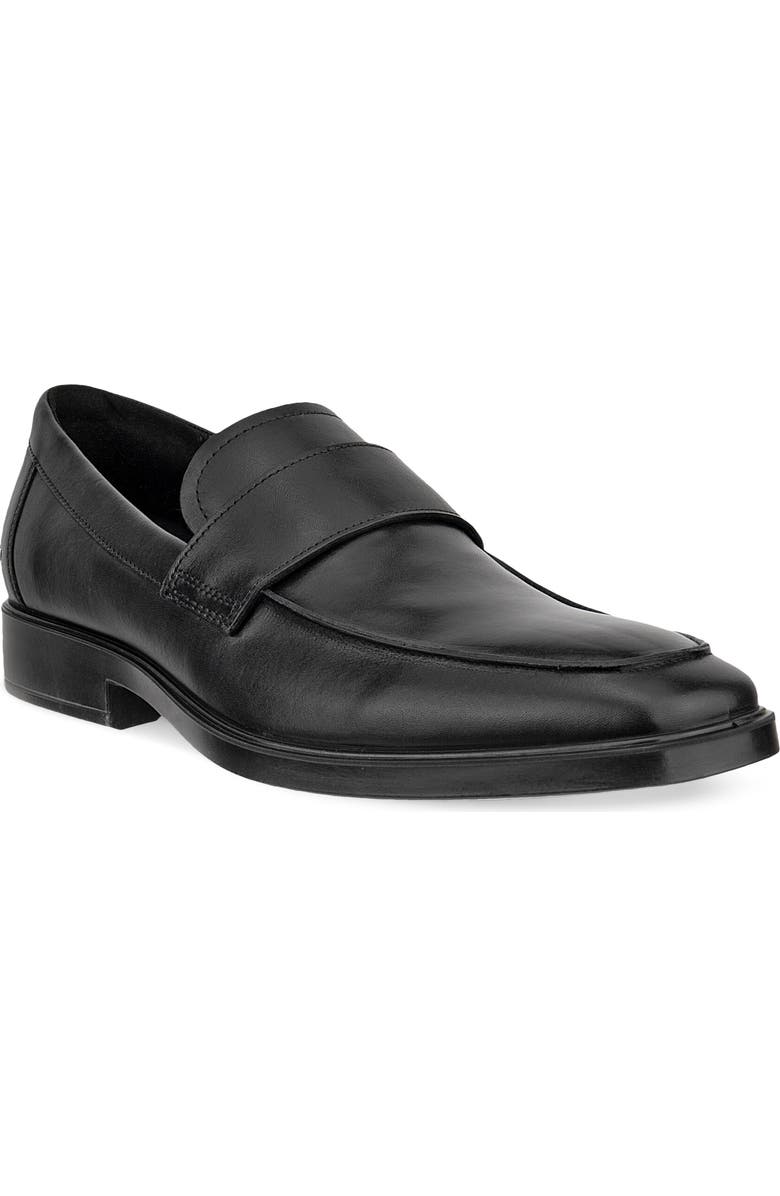 ECCO Metro Milan Loafer, Main, color, Black