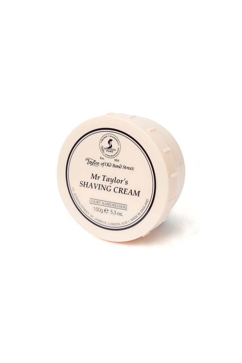 Mr. Taylor Shaving Cream Bowl, Main, color, White