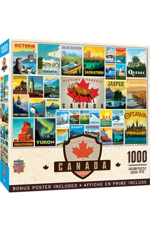O Canada 1000 Piece Jigsaw Puzzle